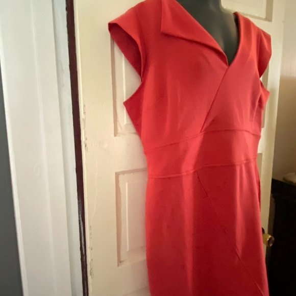 Red dress XL Allen B by Allen Schwartz - Picture 3 of 5